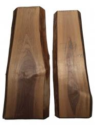 Nussbaumholz Walnussholz Nussholz 79x22-25cm x 43-44mm 