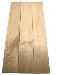 3x Ahornholz Maser Ahorn Maple Holz 102x17cm x 23mm S1 