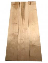 3x Ahornholz Ahorn Maple Holz Brett 102x16cm x 23mm S4 