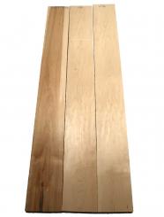 3x Ahornholz Ahorn Maple Holz Brett 102x12,5cm x 23mm S2 