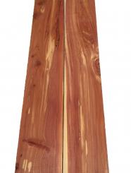 2x Aromatische Rotzeder Zeder Holz 129x12cm x 49mm 