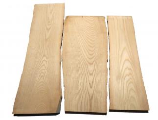 Eschenholz Brett Esche Holz Bohle 80x22-26cm x 45mm 
