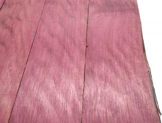 Amarant Riegel Holz Purpleheart Curly 64x21,5cm x 48mm 