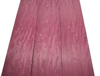Amarant Riegel Holz Purpleheart Curly 84x15,5cm x 48mm 