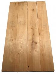 2x Eichenholz Brett Eiche Holz DIY 131x18,5cm x 23mm 