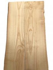 2x Eschenholz Brett Esche Holz 84x21-26cm x 22mm 