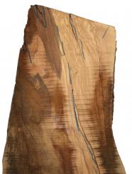 Olivenholz Brett Olivenbaum Epoxid Holz 89x18-27cm x 27mm 