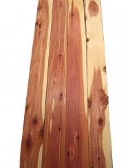 4x Aromatische Florida Zeder Holz 111x10,5cm x 24mm V2 