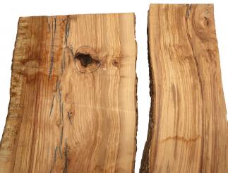 Oliven Holz Olivenholz Baumscheibe 70x35-37cm x 50-53mm 