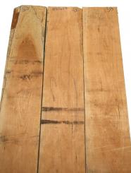3x Kirschbaum Holz Kirschholz 101x16-17cm x 27-29mm S3 