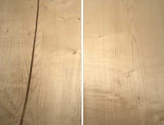 3x Ahornholz Ahorn Holz Brett 65x17-37,5cm x 22-24mm 