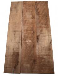 3x Nussbaumholz Walnussholz Brett 92x17cm x 24mm A1 
