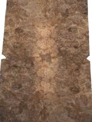 Nussbaum Wurzelholz Furnier Maser A 39x15-16cm x 18 Blätter 