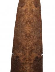 Nussbaum Wurzelholz Furnier Maser 2W 63x19-22cm x 4 Blätter 