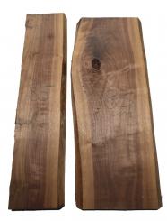 Nussbaumholz Walnussholz Nussholz 83x31-35cm x 37-41mm 