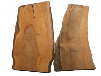 1x Apfelbaum Holz rustikales Holz Epoxid 69x38-44cm x 40-48mm 
