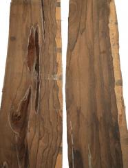 1x Ziricote Holz Zirikote Ciricote 138x14-19cm x 14-15mm #138 