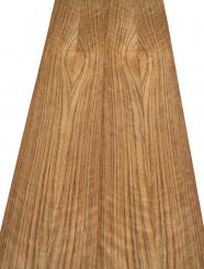 Mutenje Riegel Furnier Amazakoue Curly 255x12,5-13,5cm 4 Blätter 