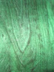 Grün REZYWOOD stabilisiertes Holz 71x23-24x5cm 