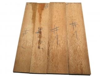 2x Palmen Holz Brett Red Palmira Coconut 75x13,5cm x 15-19mm #2 