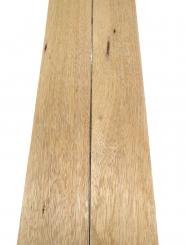 2x Black Limba Holz Tonholz Ofram 110x10-10,5cm x 50mm 