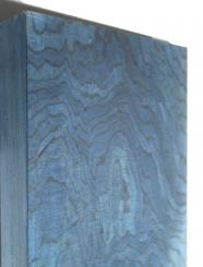 Blu Maser SaRaiFo blau schwarzes Holz 83x21-22cm x 26mm 