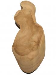 Teak wilde Baumscheibe Teakholz 46x9-20cm x 54mm 