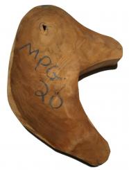 Teak wilde Baumscheibe Teakholz 51x24cm x 65mm 