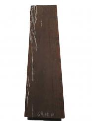 Zebrano Holz Balken rustikal drechseln 69x18x14cm 