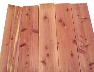 1x Aromatische Rot Zeder Holz Wacholder 90x15-15,5cm x 50mm 