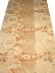 Pappel Maser Wurzelholz f Kleinteile/Bastler 124x60-62cm 2 Blätter 