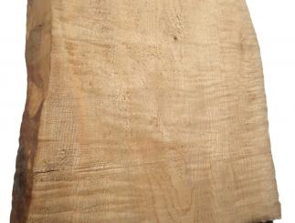 1x Ahorn Riegel Holz Riegelahorn curly 60x31-35cm x 35mm 