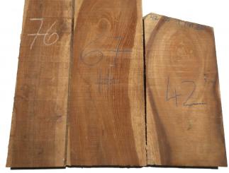 1x Palisander Holz ostindisch Sonokeling 76x14cm x 55-57mm #76 