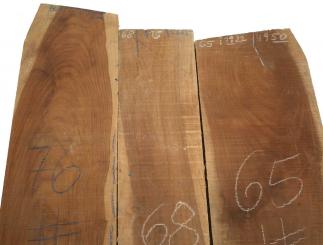 1x Palisander Holz ostindisch Sonokeling 65x19-22cm x 49-50mm #65 