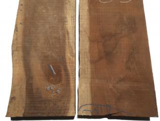 1x Palisander Holz ostindisch Sonokeling 99x19-20cm x 51-52mm #99 