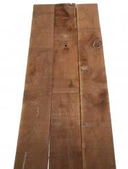 3x Walnussholz Nussbaumholz 102x14,5cm x 26-27mm #T1 