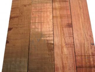 1x Bubinga Holz Riegel Rosenholz Curly 62x14cm x 60mm 