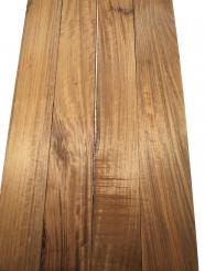 2x Amazakoue Holz Mutenje 126x11-13cm x 36mm #K1 