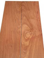 2x Bubinga Holz Rosenholz 127x20cm x 23mm 