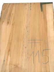 1x Ahorn Holz Ambrosia Maple 115x49-58cm x 38-39mm 