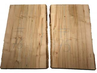 1x Ahorn Holz Ambrosia Maple 75x47-50cm x 38-39mm #75 