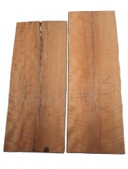 1x Elsbeere Riegel Holz Birnbaum Curly 83x33-35cm x 15-17mm #4 