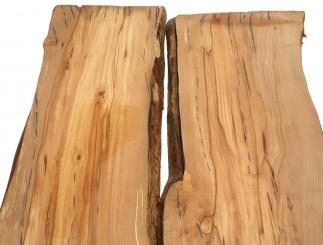 1x Apfelbaum Holz Apfelholz 111x28-33cm x 42-43mm #1 