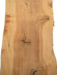 Apfelbaum Holz Apfelholz 121x26-44cm x 34-37mm N 