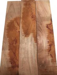 3x Mahagoni Holz Brett Massivholz DIY 87x18cm x 22-23mm #N5 