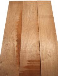 3x Mahagoni Holz Brett Massivholz DIY 91x18cm x 23mm #N4 
