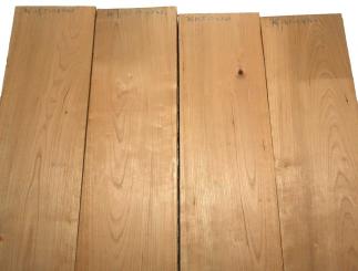 1x Kirschbaum Holz Kirschholz 76x18,5-19cm x 47-48mm 