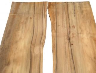 2x Tepa Holz Edelholz 131x31-40cm x 8-11mm 