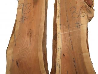 1x Zwetschge Holz Zwetschke 86x20-26cm x 43-45mm #86 