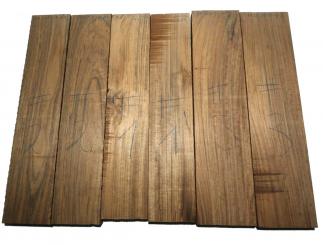 2x Amazakoue Holz Mutenje 77x15,5cm x 37mm #2 